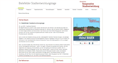 Desktop Screenshot of kooperative-stadtentwicklung.de